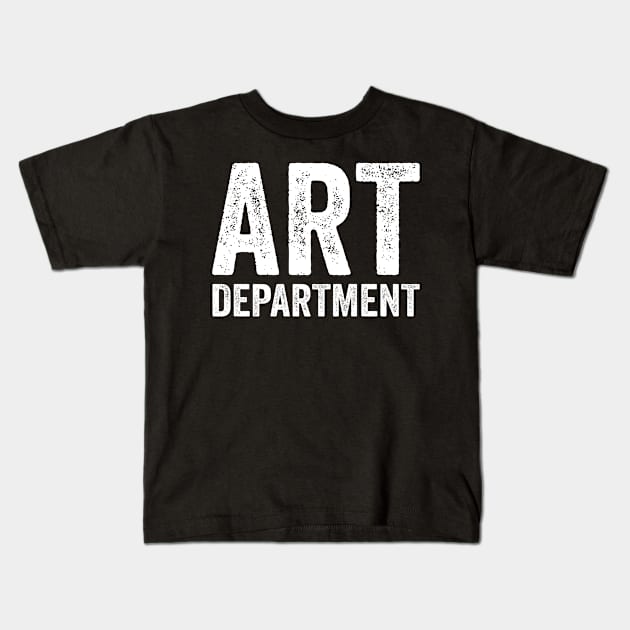 Art Departmen - White Style Kids T-Shirt by Akbar Rosidianto shop